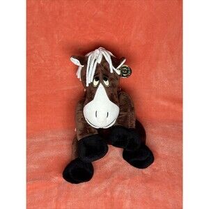Vintage DanDee‎ Collector’s Choice Brown Horse Pony Fabric White Mane Tail